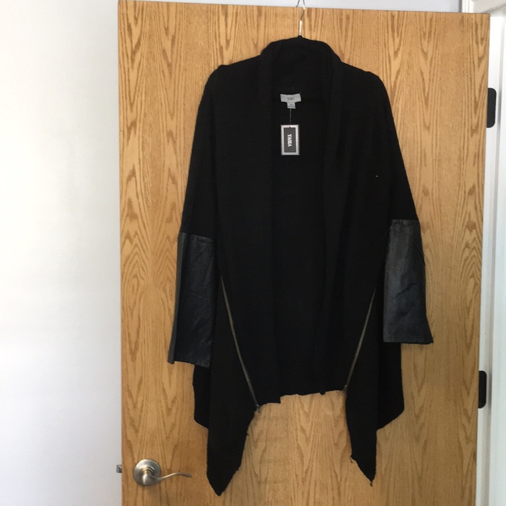 Black Cardigan Sweater